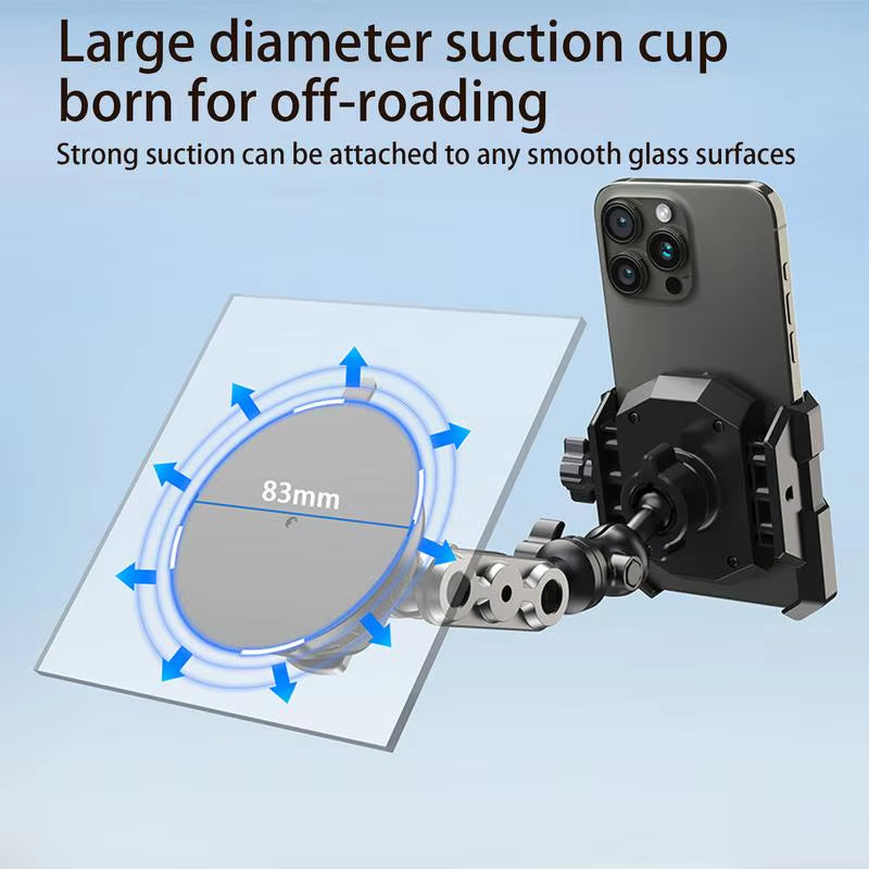 Car Phone Holder Suction Mount Multipurpose Phone Suction Mount Car Suction Phone Mount Compact Car Phone Mount Stand Cell Phone